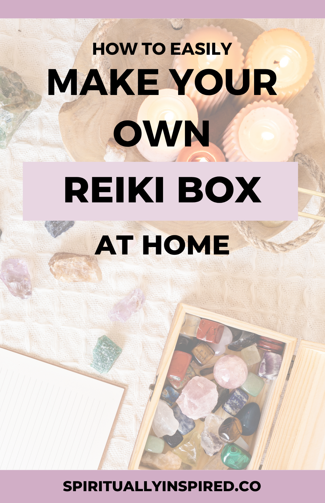 Use your reiki skills to make a little box of dreams to help you manifest.