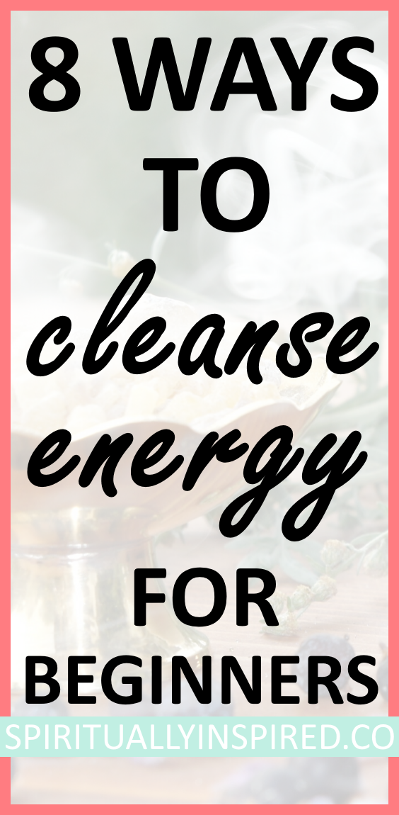 Cleansing energy is the act of removing negative energy and replacing it with positive energy. Energy is highly influential AND is easily influenced.