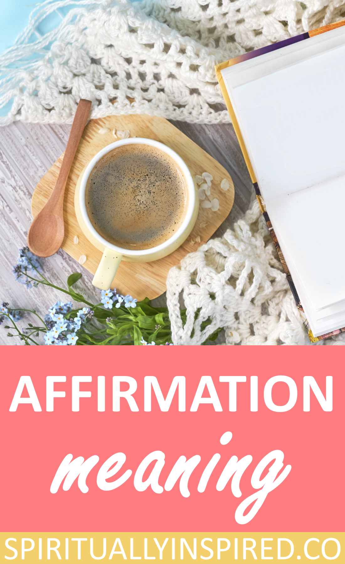Affirmations are repeated statements that help shape our reality, our mental health, and our perceptions. We already use affirmations every single day. Over time, they become etched into our subconscious mind.