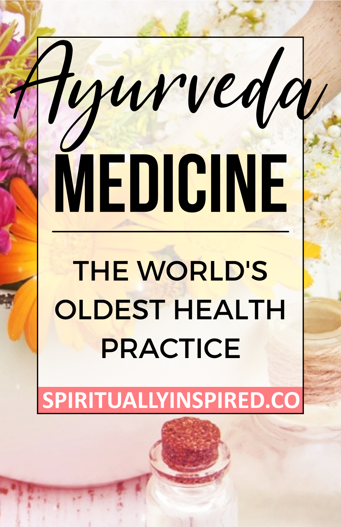 Ayurveda is a traditional medicine at its heart. It looks at the totality of life.