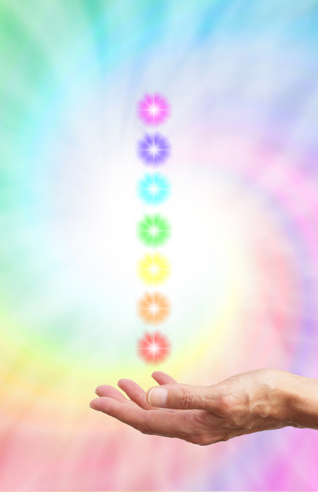 The chakras are points within our bodies from which all our energy centralizes. They represent the current state of our physical, mental, and spiritual health, as well as our core beliefs and values.