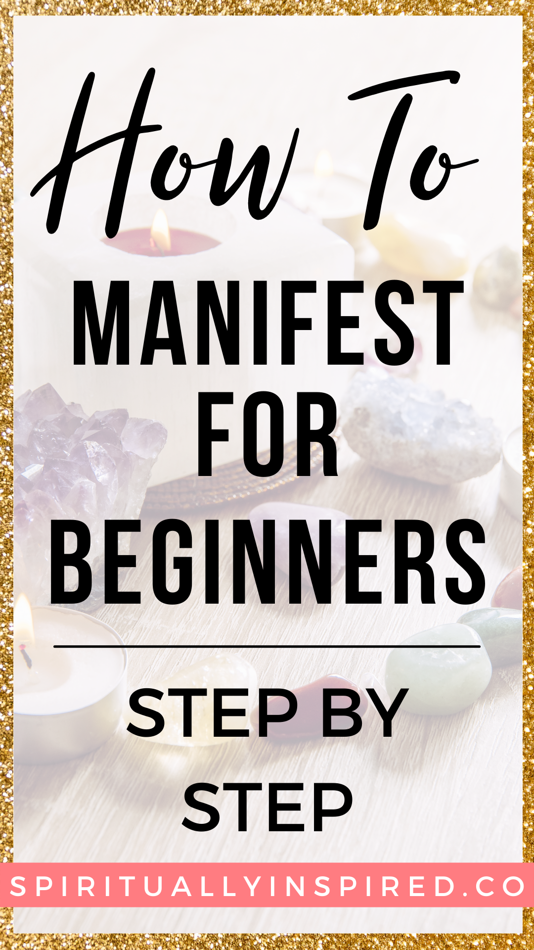Manifesting is the deliberate act of co-creating your own reality with the laws of the Universe. Every single one of us can create anything we want to create in our lives.