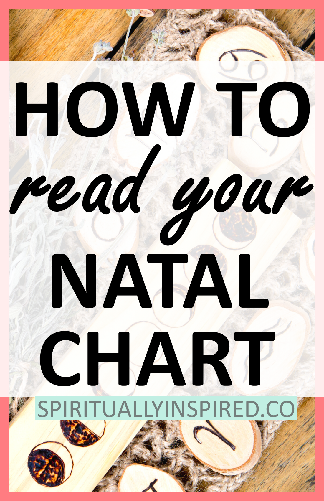 Astrology is the magical study of how the movement and the energy of the various celestial bodies in our solar system impact us spiritually, physically, and emotionally. Learn how to read your natal chart in this blog post!