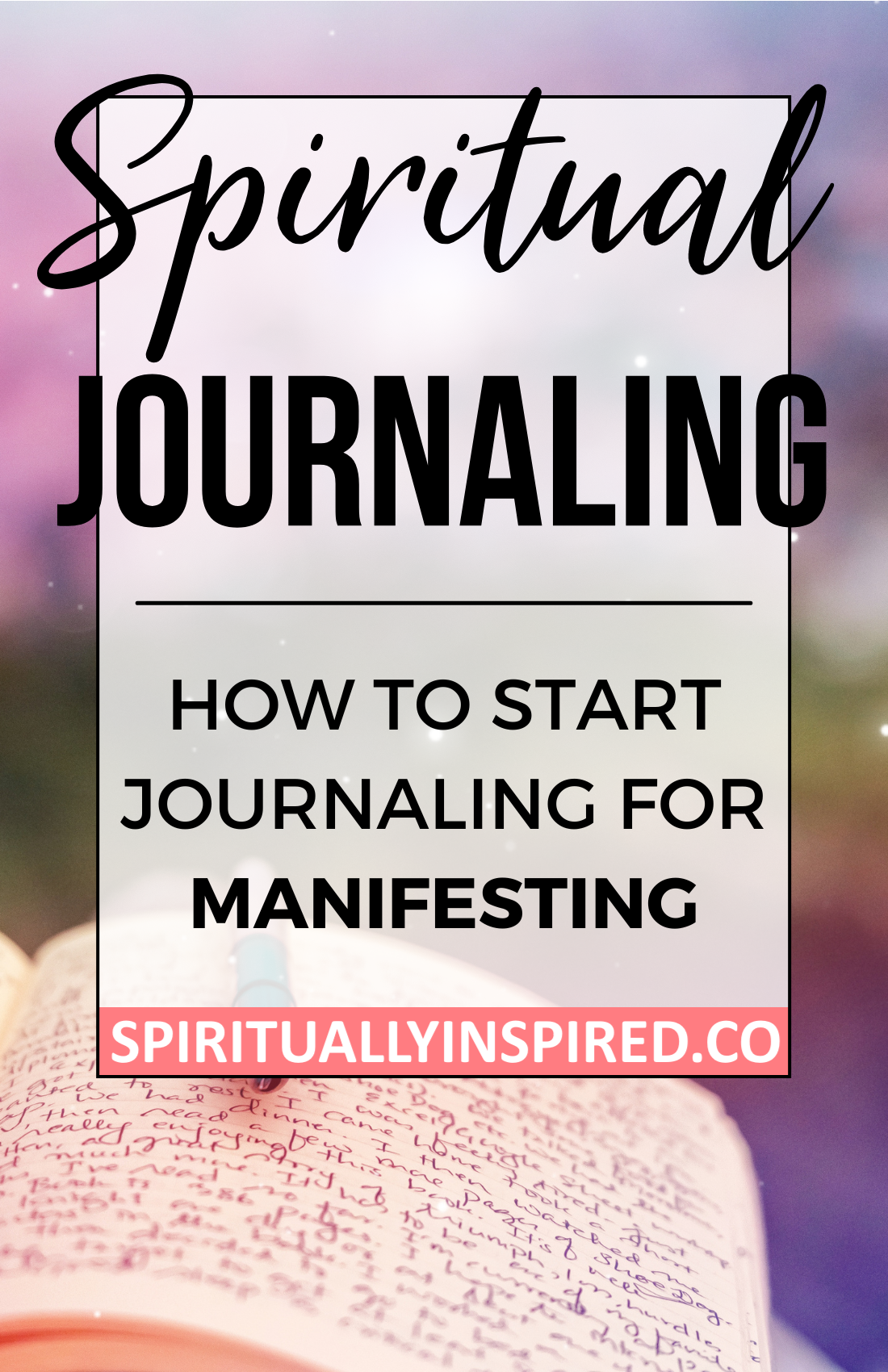 Consistent journaling is so good for moving through feelings of anxiety, sadness, overwhelm, confusion, grief, happiness, and so much more.