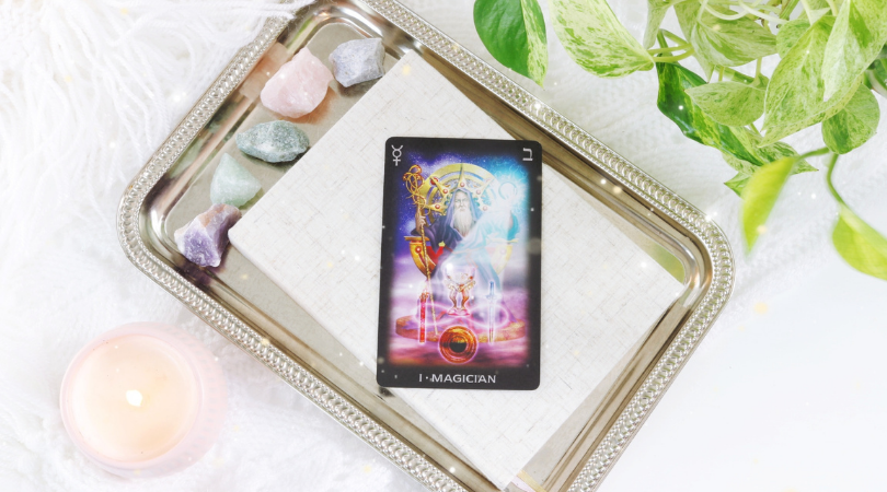 Magician tarot card meaning is about talents, learning, mentorship, and gaining momentum on your journey towards your goals.