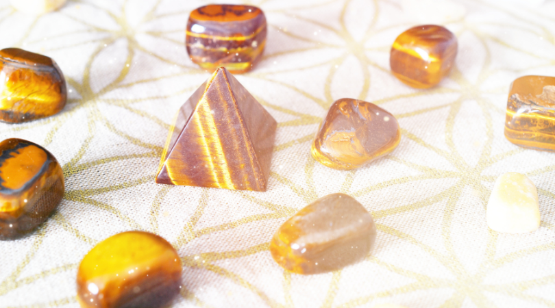 Tiger's eye is a stone of personal power and creativity, perfect for when your inner fire needs igniting. Because of its empowering nature, it's excellent for releasing fear and anxiety. Well-known for attracting money, luck, and prosperity. As well as being protective. Learn more about the meaning of tiger's eye!