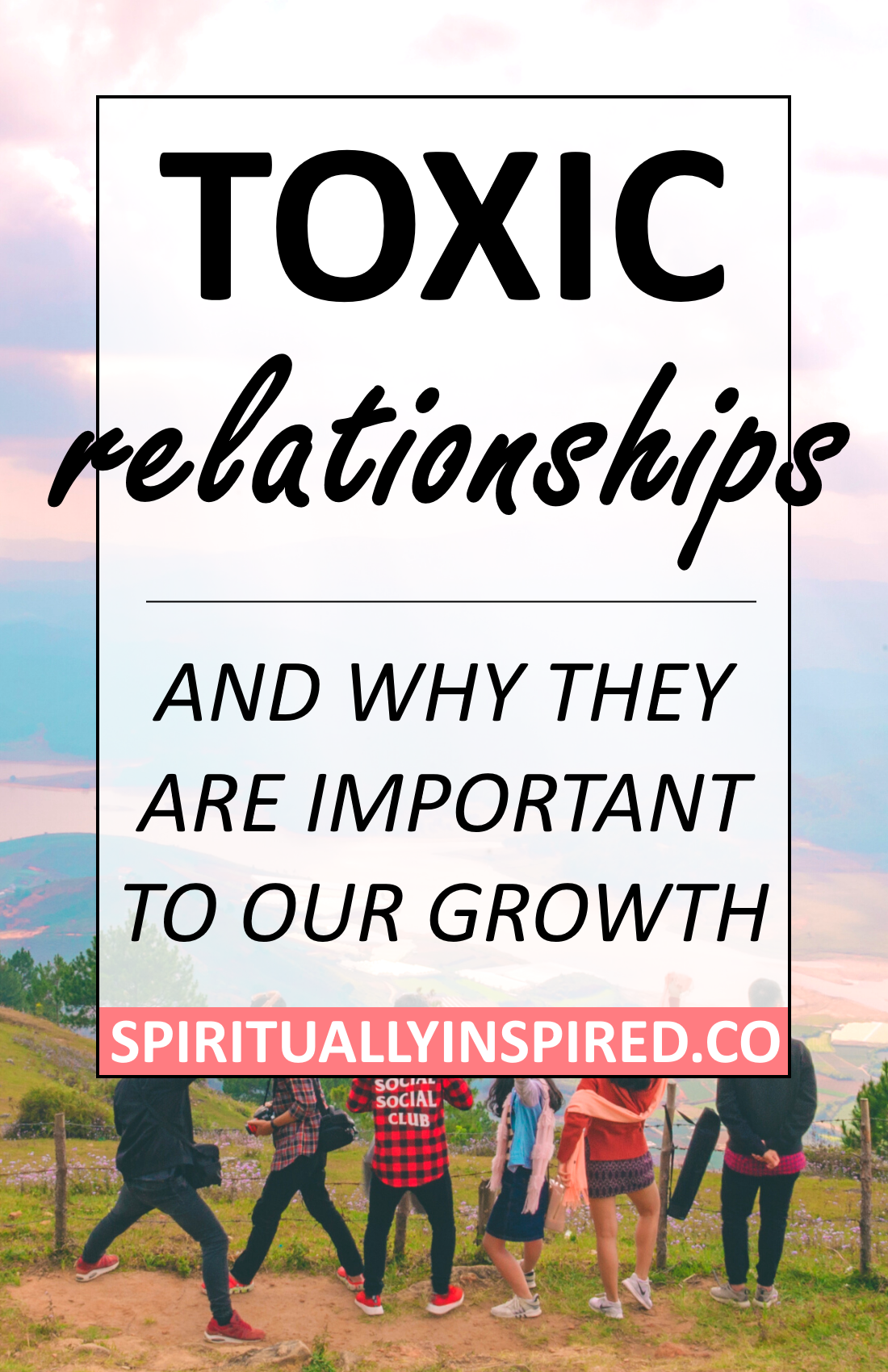 A toxic relationship provides plenty of opportunity for spiritual and personal growth. Learn how to recognize a , leave a, and learn from a toxic relationship.
